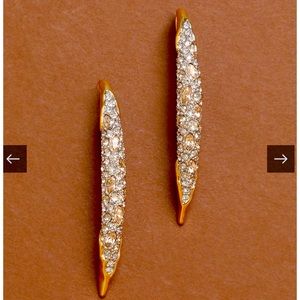 Alexis Bittar Crystal Spear Earrings